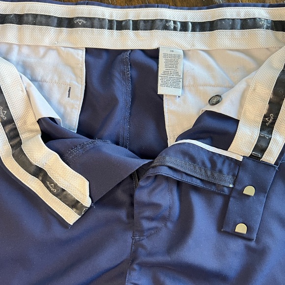 Callaway Men’s Performance Men’s navy golf shorts size 36-GUC-10 inch inseam - Picture 7 of 7